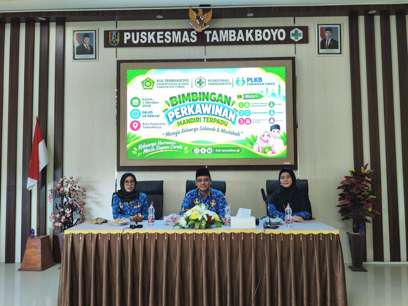 KUA Tambakboyo Perkuat Kesiapan Calon Pengantin melalui Bimwin Mandiri Terpadu