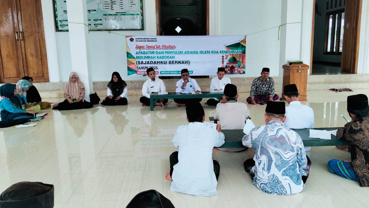 KUA Kenduruan Gelar SAJADHAKU BERKAH