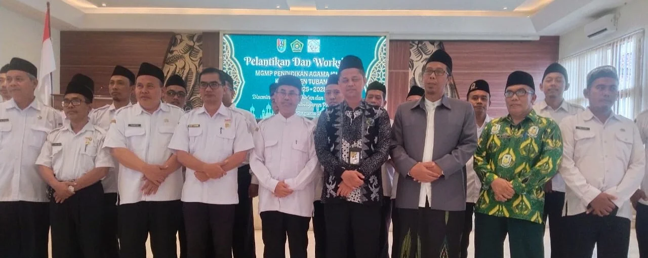 Pelantikan Pengurus MGMP PAI SMP Kabupaten Tuban, Silaturahimdan Workshop Peningkatan Literasi Al Qur'an & Deep Learning