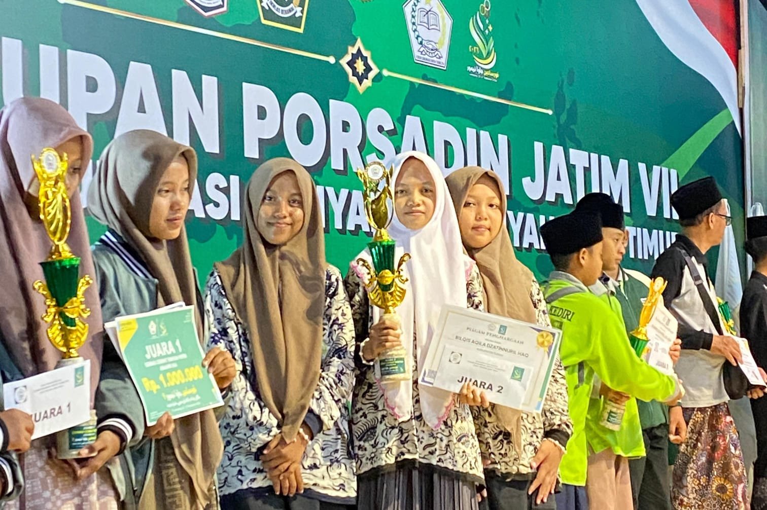 Kafilah Tuban Bawa Pulang 9 Piala dari Porsadin VII Jawa Timur