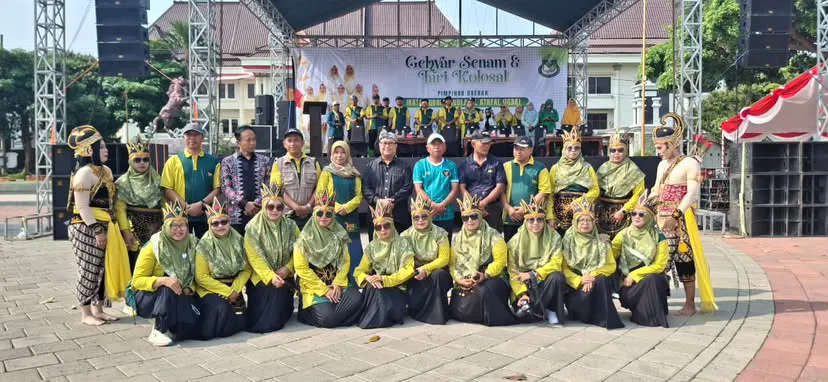 Gebyar Senam dan Tari Kolosal Meriahkan Harlah IGRA ke-24, 2.500 Peserta Padati Alun-Alun Tuban