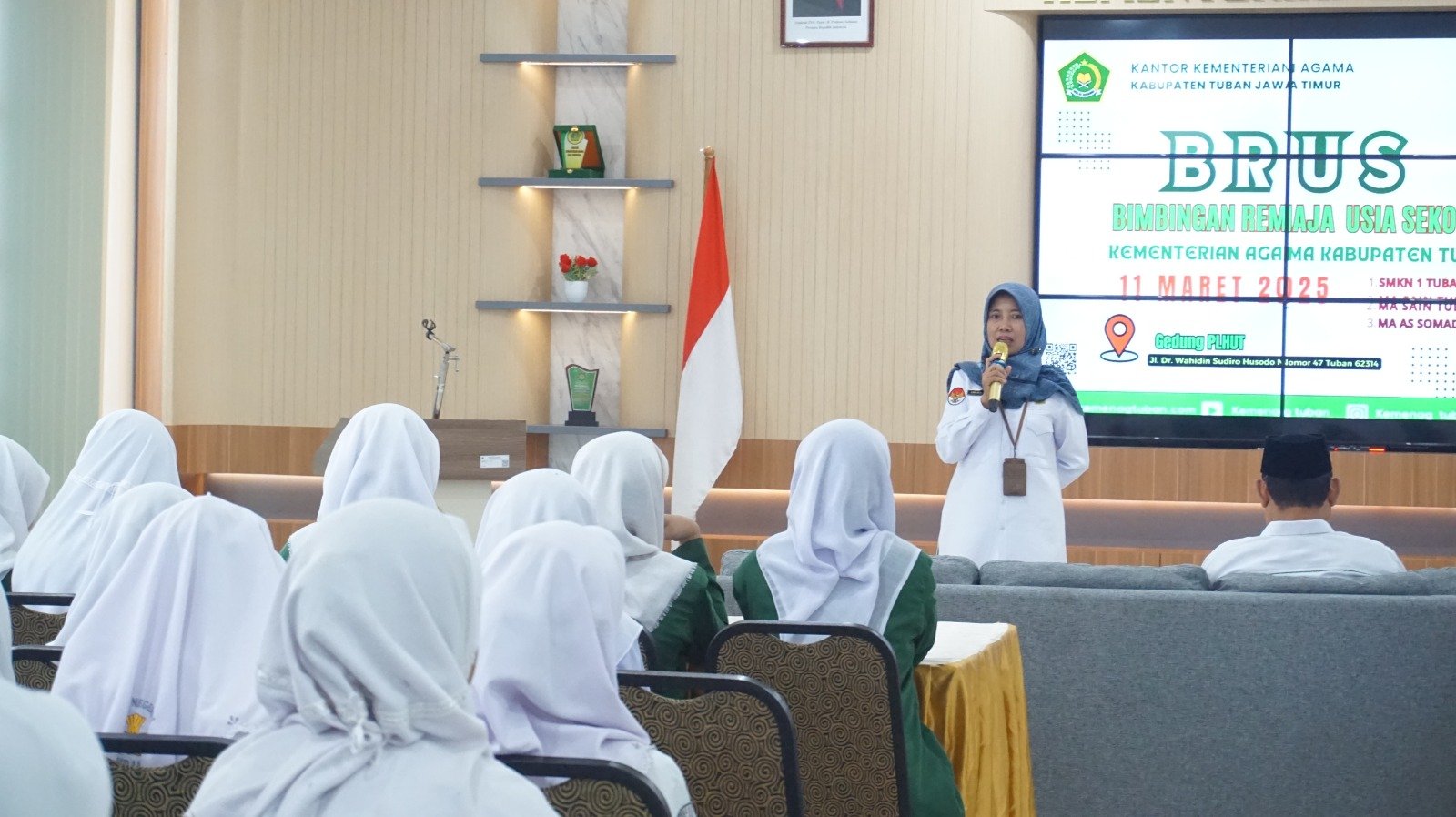 Launching BRUS oleh Kakanwil Kemenag Jatim, Kabupaten Tuban Ikuti Secara Daring
