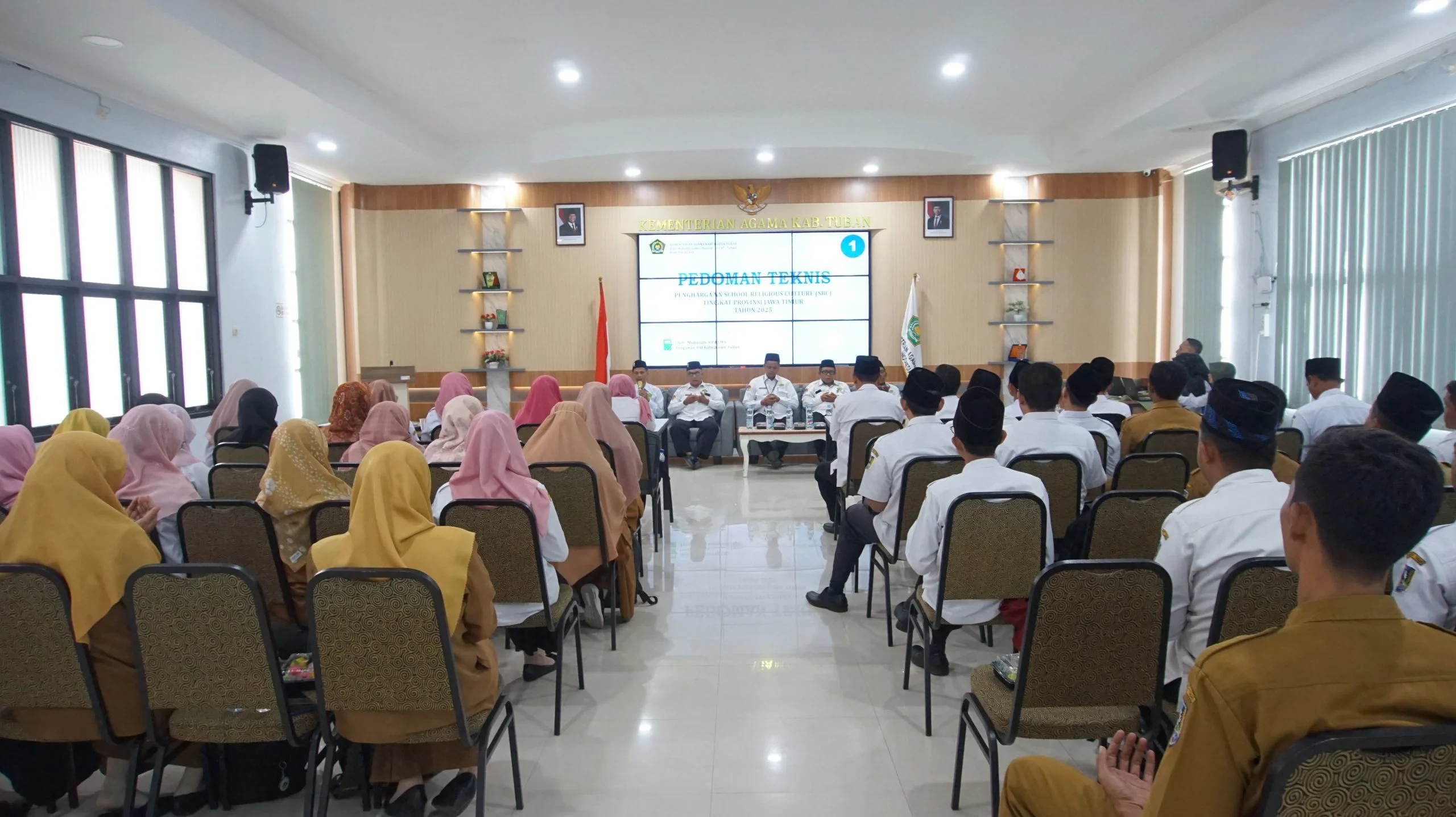 Seksi Pais Kemenag Tuban Gelar Sosialisasi dan Bimtek Penghargaan School Religius Culture Tingkat Jawa Timur