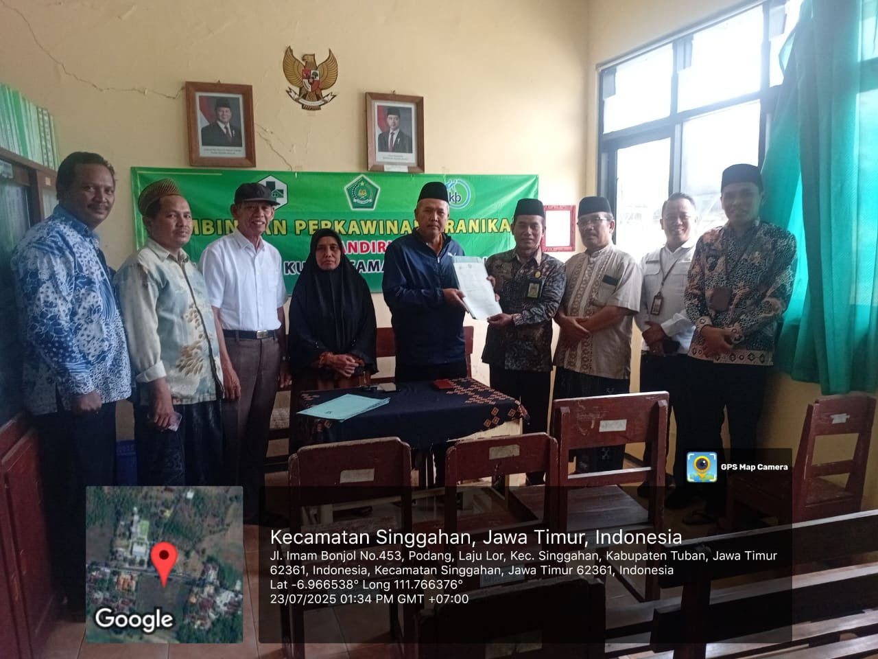 PPAIW KUA Singgahan Luncurkan Program "One Day for Waqf"; Pencatatan Akta Ikrar Wakaf Sehari Jadi
