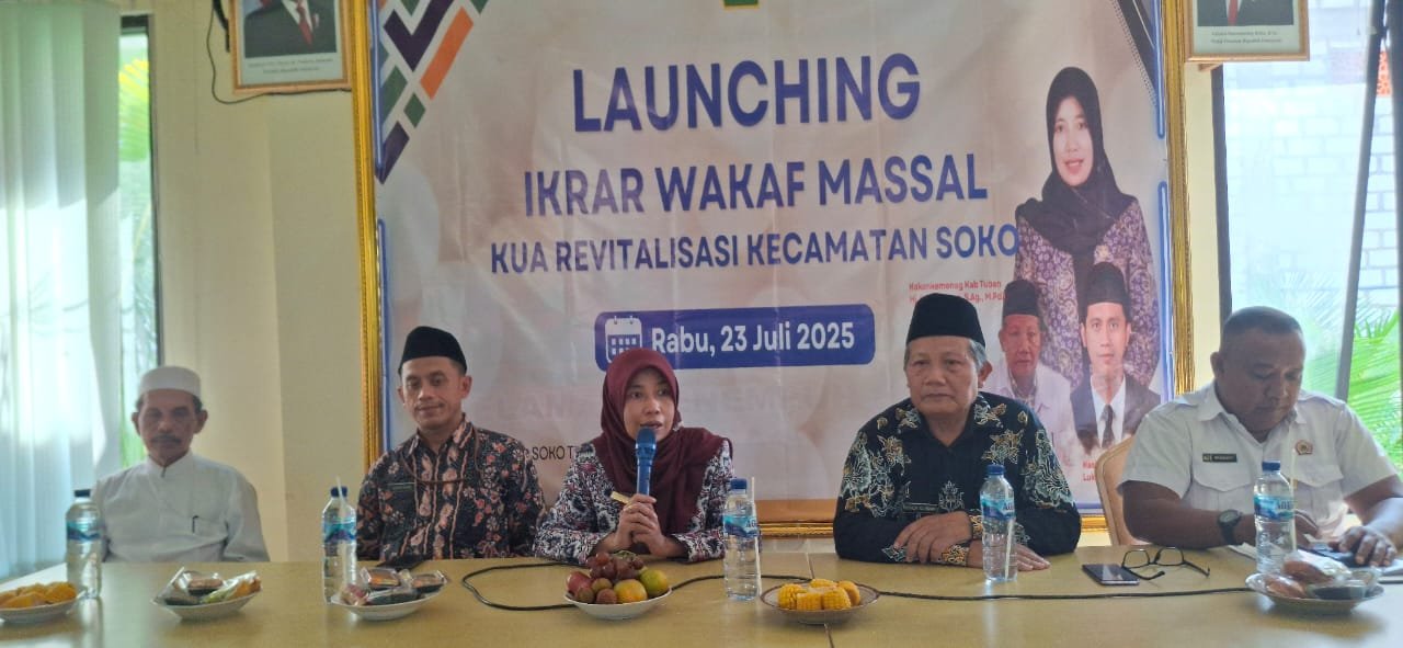 Permainan Cantik KUA Soko di Bidang Wakaf