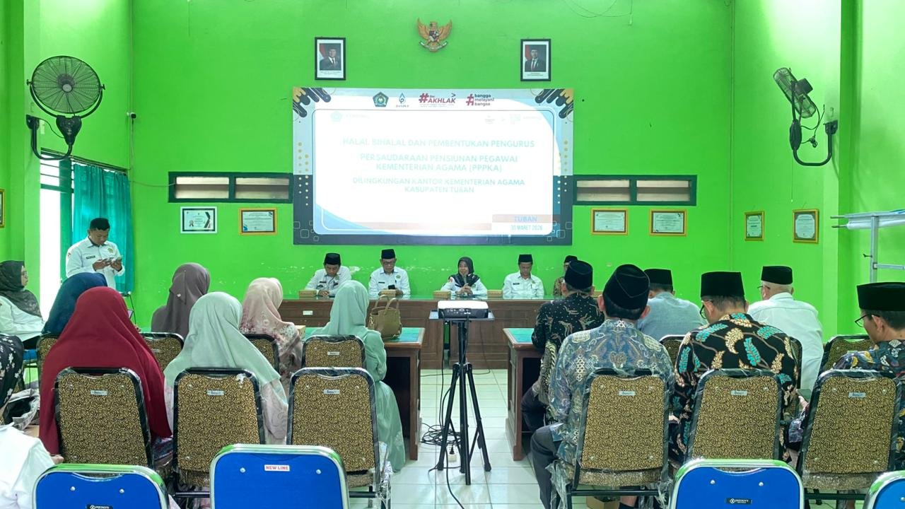 Kemenag Tuban Gelar Halal Bihalal dan Bentuk Kepengurusan PPKA