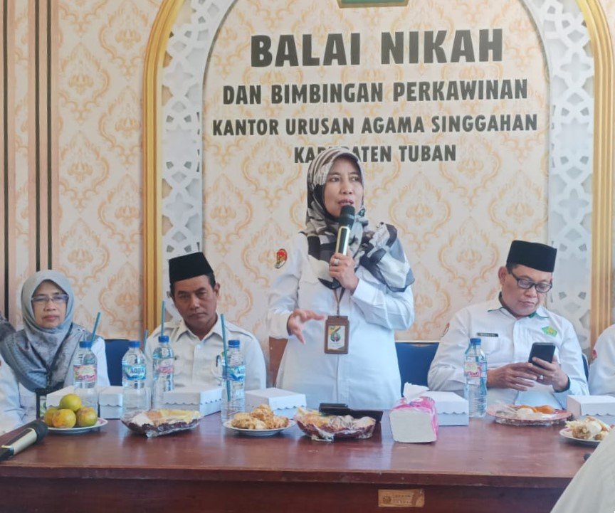 Kepala Kemenag Tuban Tekankan Disiplin dan Kolaborasi ASN Kecamatan Singgahan Demi Pelayanan Keagamaan Berdampak