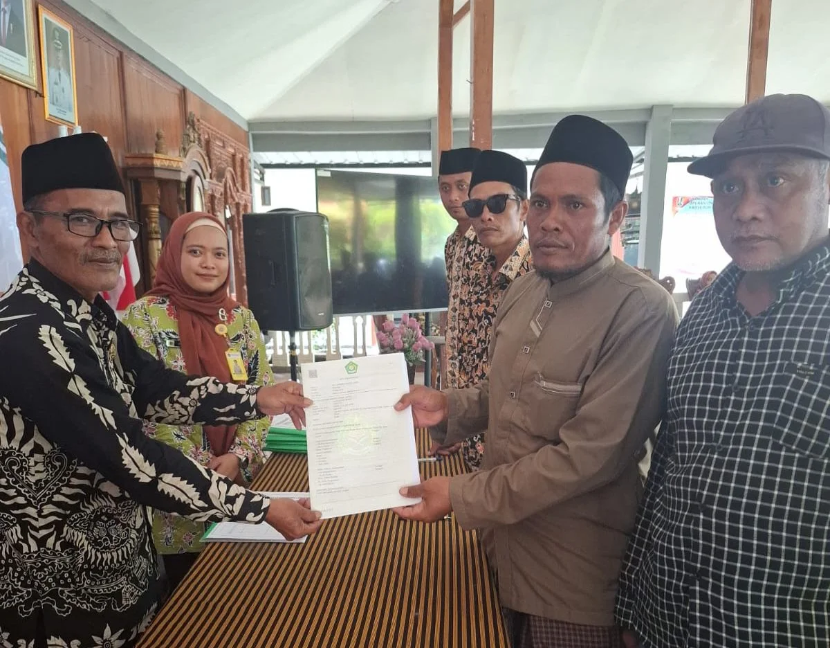 Desa Rayung Resmikan 12 Bidang Wakaf Baru, Total 23 Bidang Jadi yang Terbanyak di Kecamatan Senori