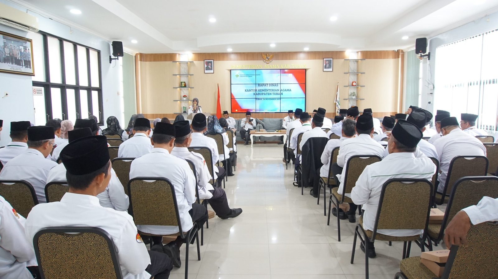 Kemenag Tuban Gelar Rapat Dinas Bulanan, Bahas Peningkatan Kualitas ASN dan Persiapan HAB ke-80