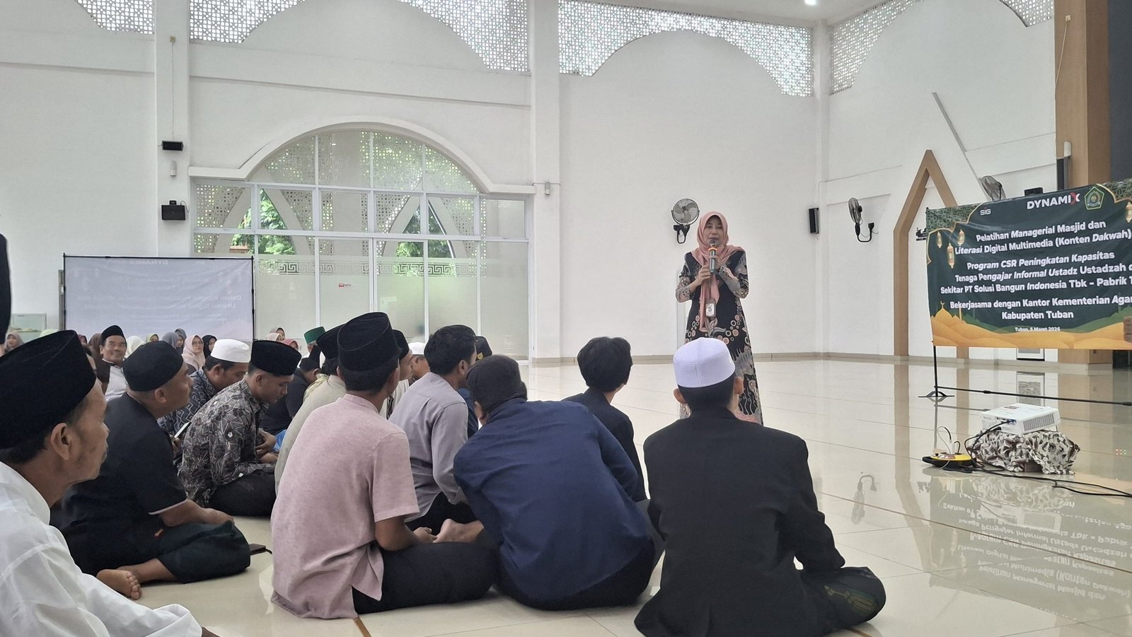 SBI Pabrik Tuban Bekerja Sama dengan Kementerian Agama Gelar Pelatihan “Manajerial Masjid dan Literasi Digital Media (Konten Dakwah)