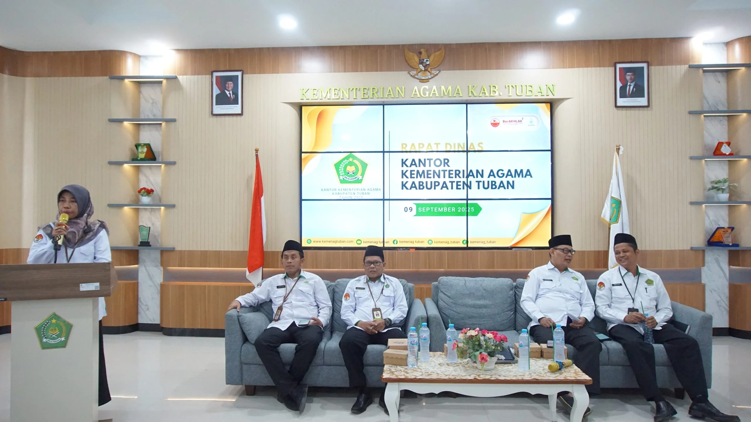 Rapat Dinas, Kepala Kemenag Tuban Tekankan  Output Setiap Kegiatan
