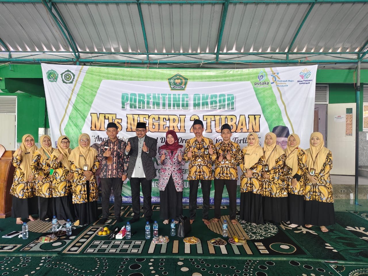 Parenting Akbar MTsN 2 Tuban Bersama Nafi' Palil; “Anak Hebat Berasal dari Orang Tua yang Terlibat”
