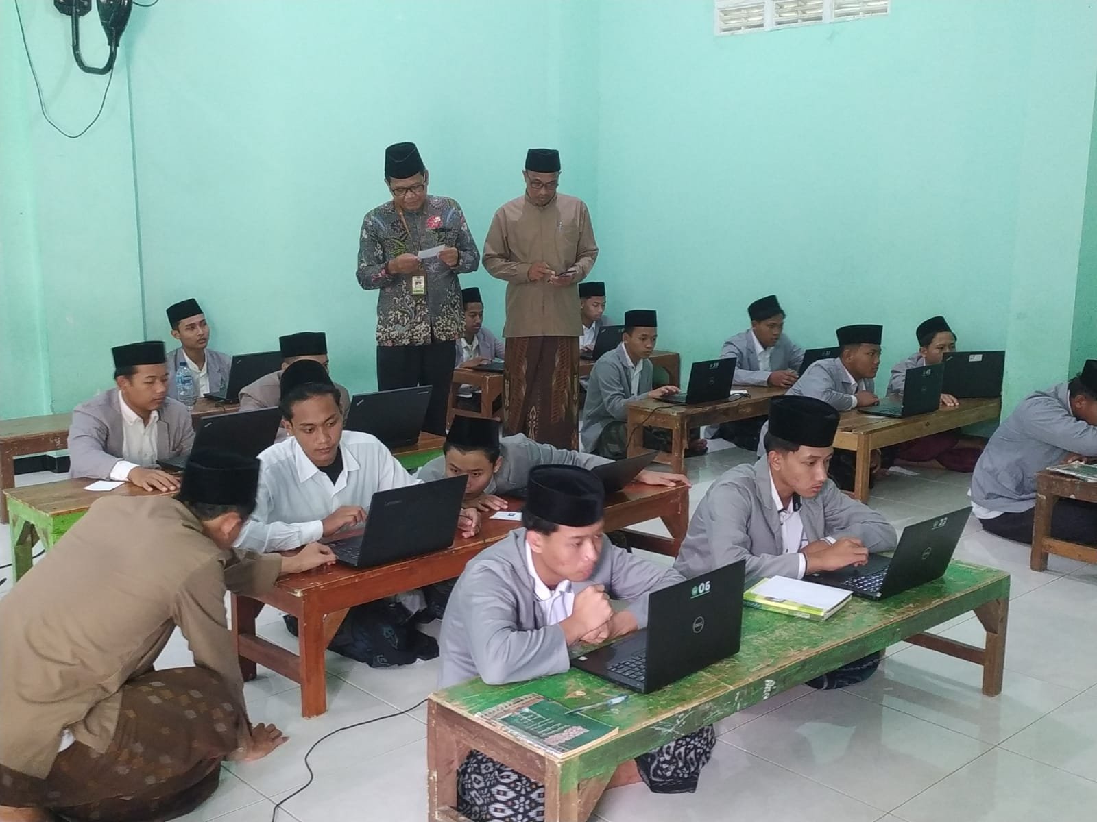 Kemenag Tuban Pantau Pelaksanaan Imtihan Wathani PDF di Sejumlah Pesantren
