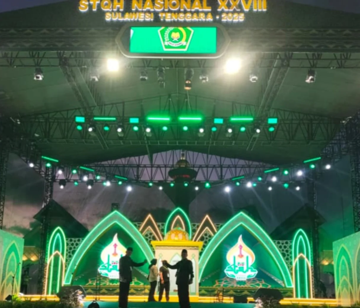 Kepala Kemenag Tuban Hadiri Pembukaan STQH Nasional ke-28 di Kendari