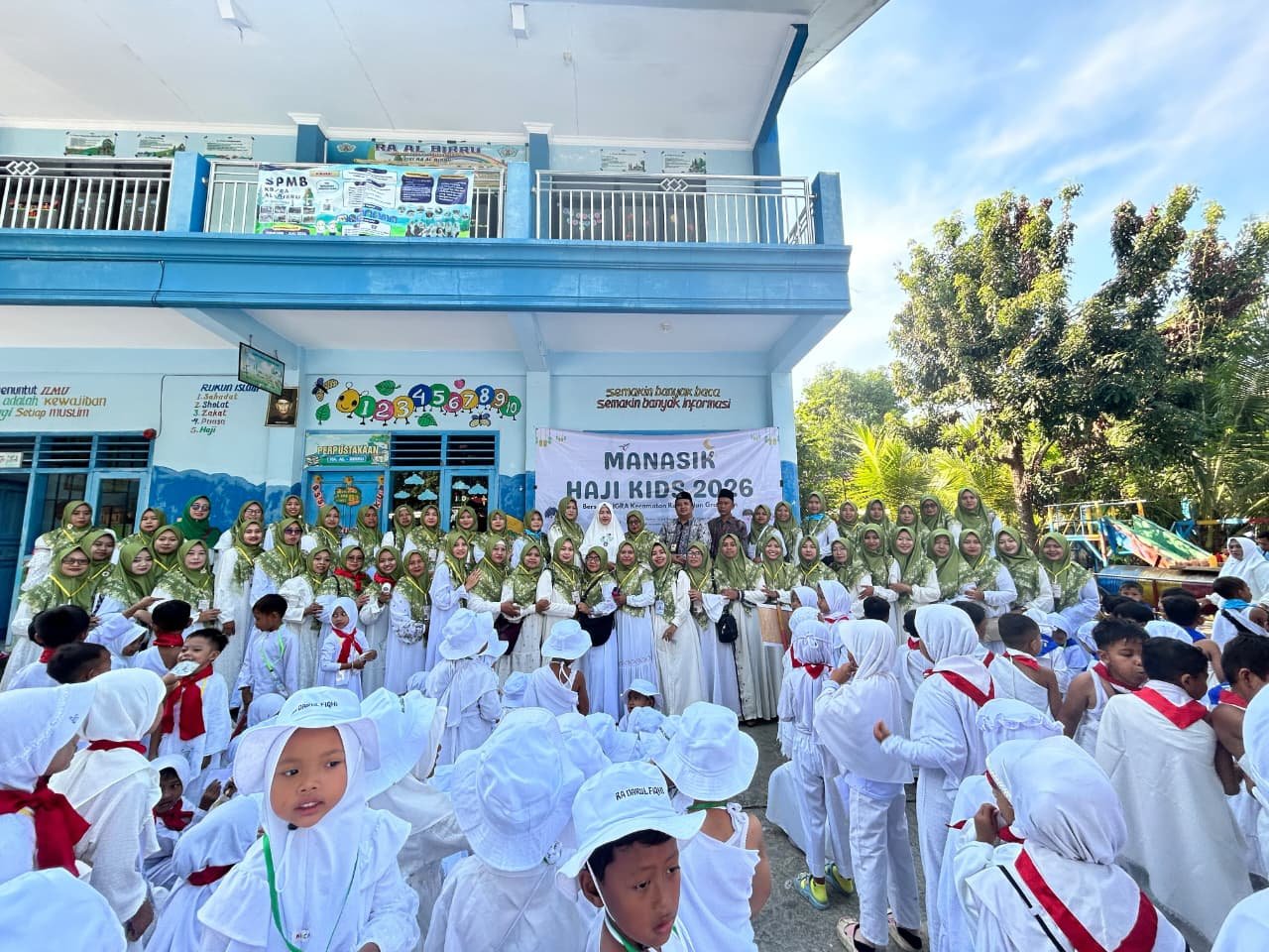 500 Anak RA Ikuti Manasik Haji Kids IGRA Rengel dan Grabagan, Tanamkan Nilai Rukun Islam Sejak Dini