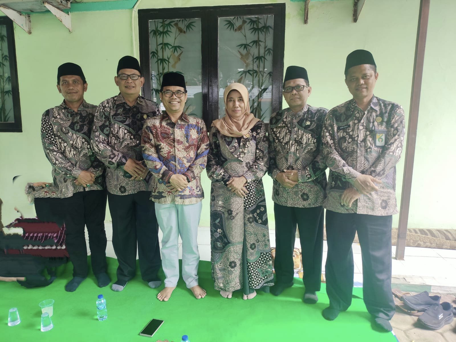 Kakankemenag Tuban Bersama Jajaran Silaturahmi Syawal di Kediaman Kakanwil Kemenag Jatim