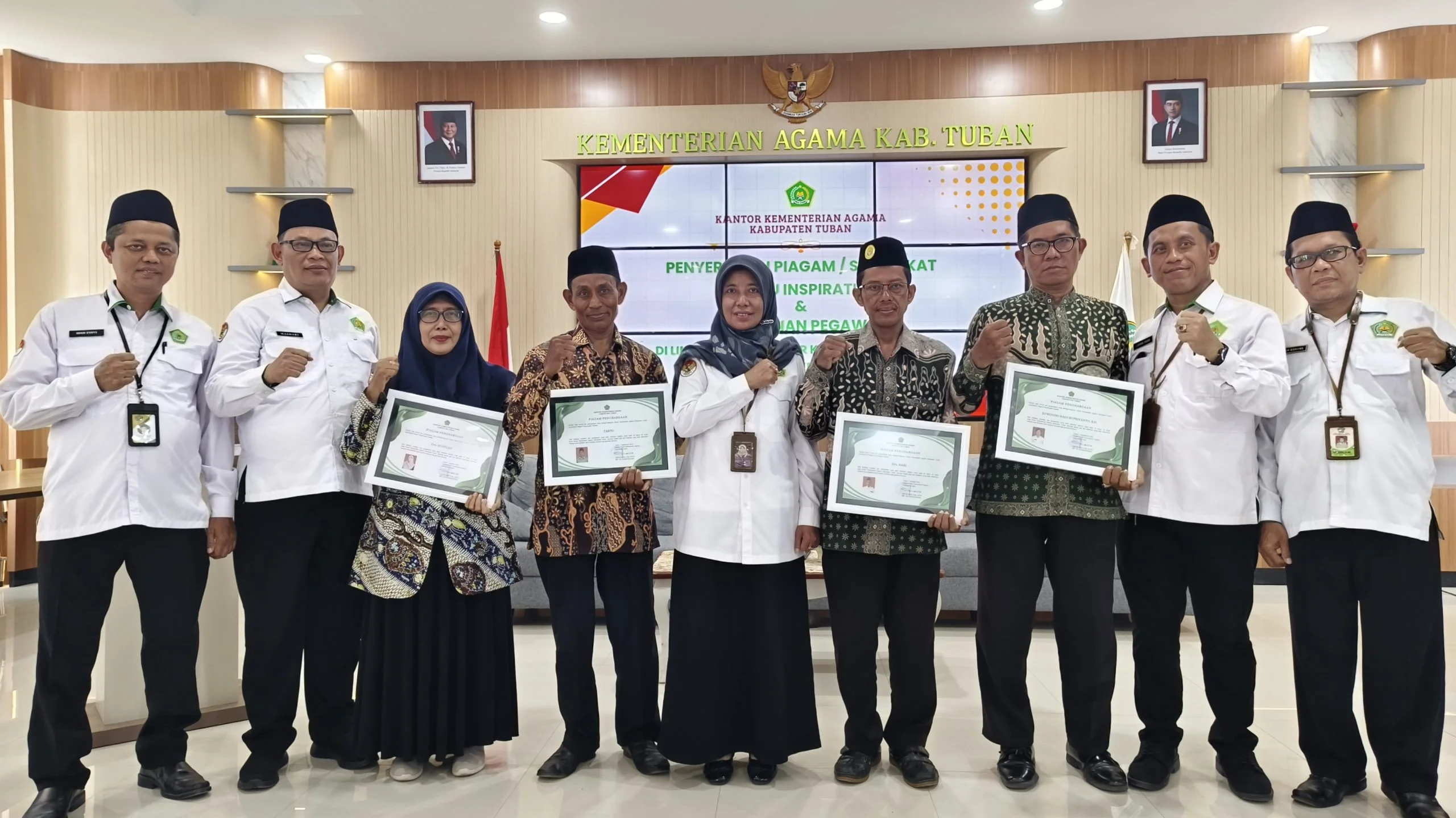 Kemenag Tuban Gelar Rapat Dinas, Kepala Kantor Tekankan Disiplin dan Inovasi ASN
