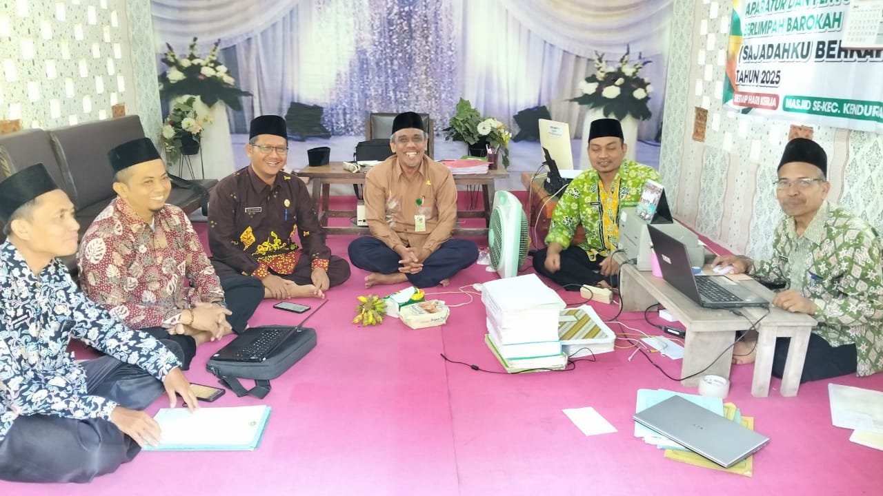 Giat Pengawas Madrasah di KUA Kenduruan