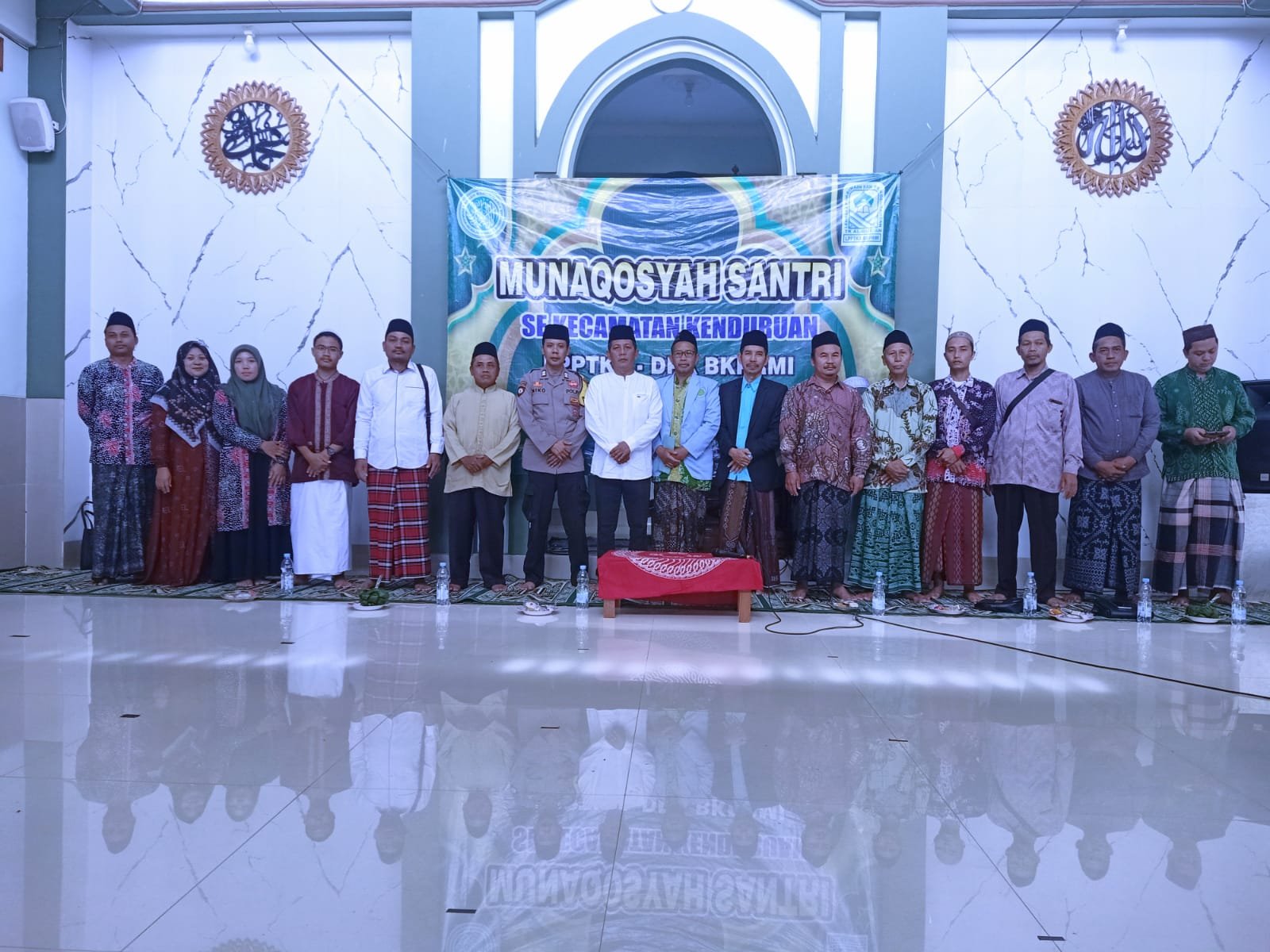 KUA Kenduruan Dampingi Pelaksanaan Munaqosah Santri TPQ Tingkat Kecamatan
