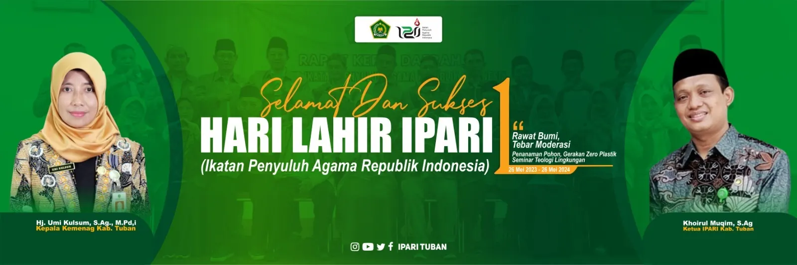 Menyambut Hari Lahir IPARI Ke-1, 26 Mei 2024 PD IPARI Tuban Gelar Aksi Sosial