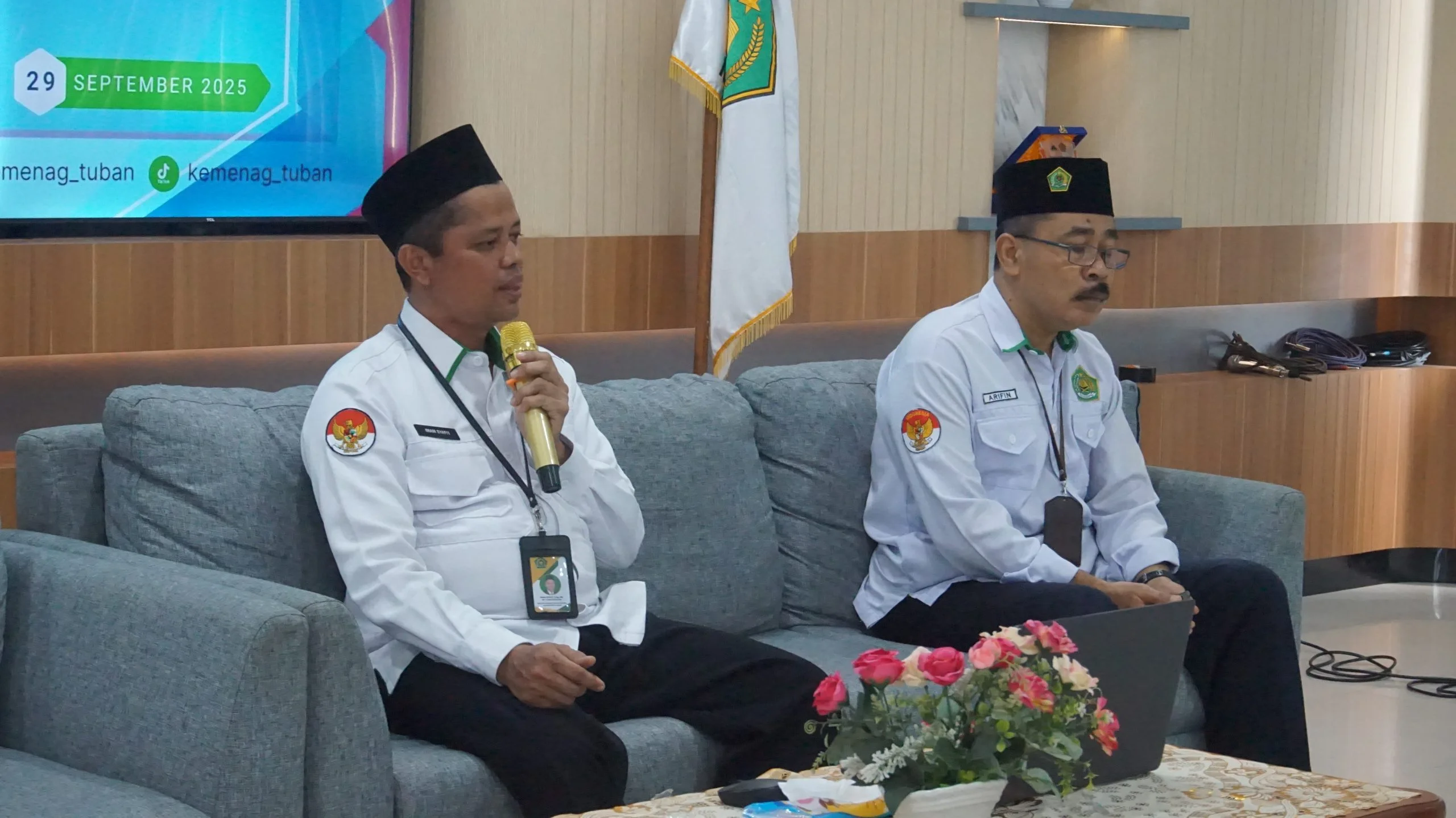 Plt. Kepala Subbag TU Kemenag Tuban Pimpin Rapat Koordinasi Internal