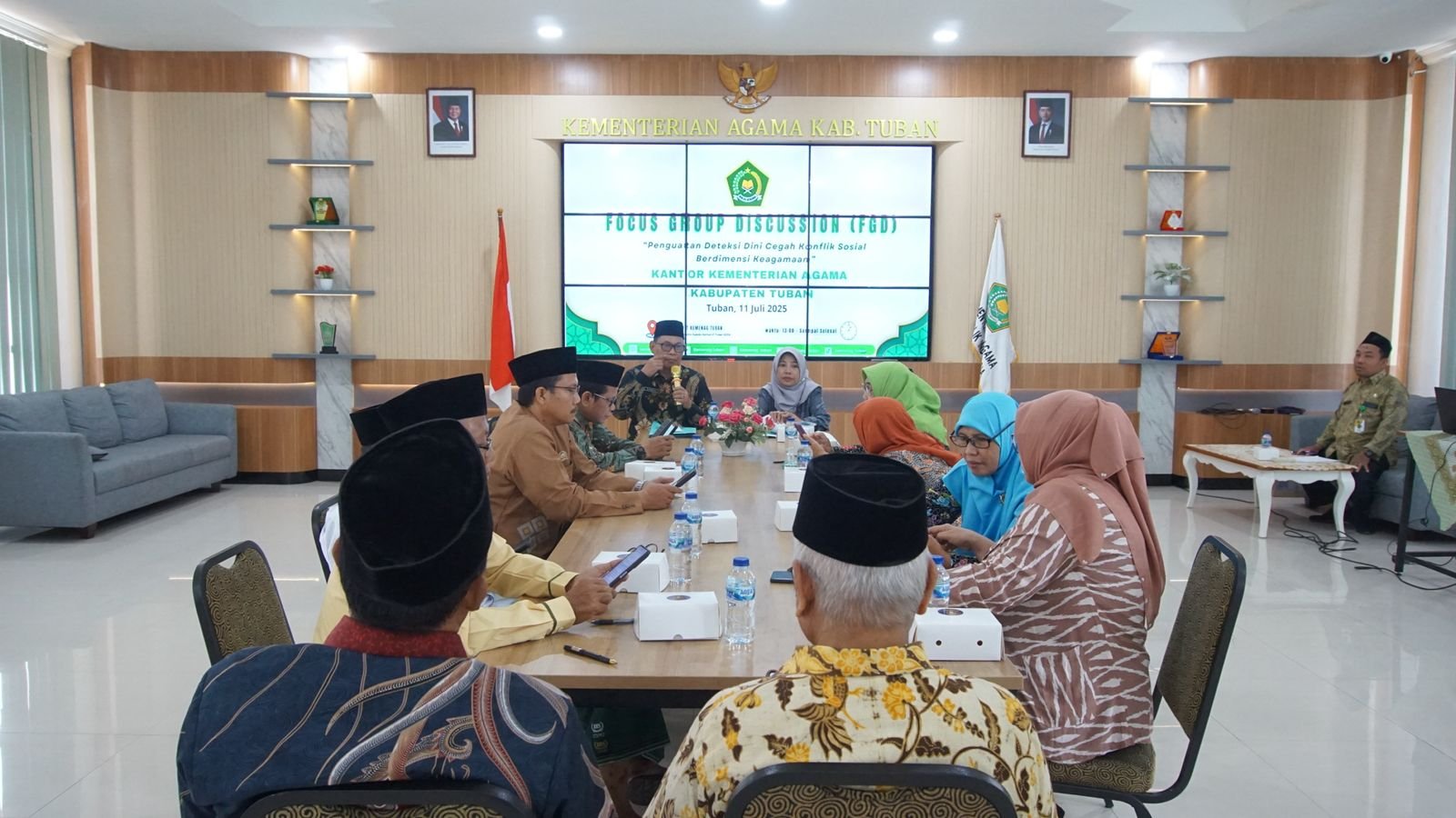 Cegah Konflik Sosial Berdimensi Keagamaan, Kemenag Tuban Gelar FGD