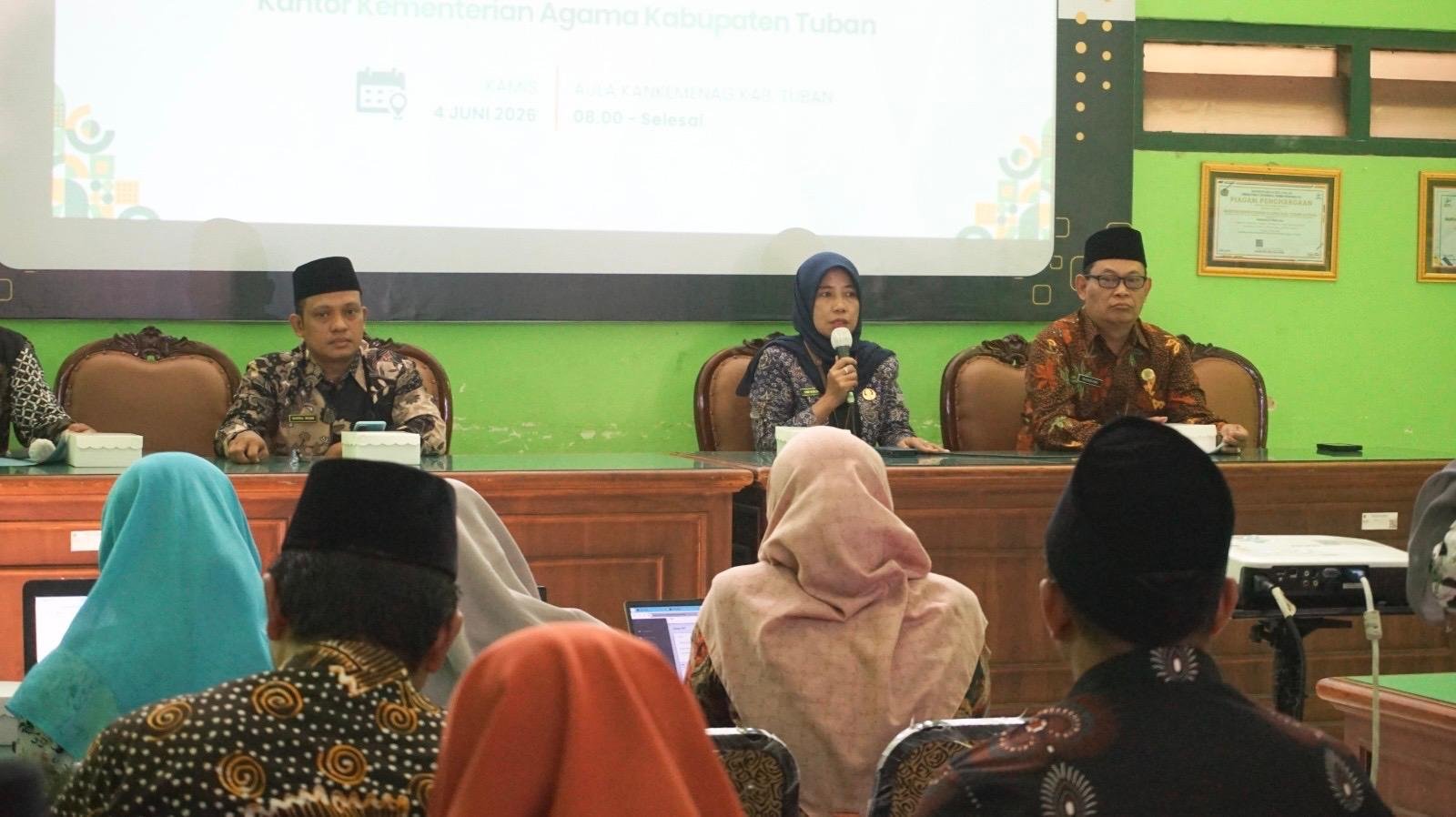 Kemenag Tuban Perkuat Validasi Majelis Taklim dan Digitalisasi Masjid-Mushala