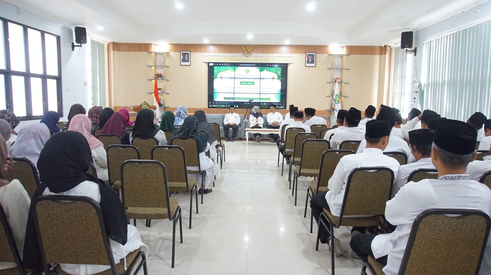 Kemenag Tuban Ikuti Peluncuran Gema Selawat Kebangsaan secara Daring, Momentum Meneladani Akhlak Rasulullah