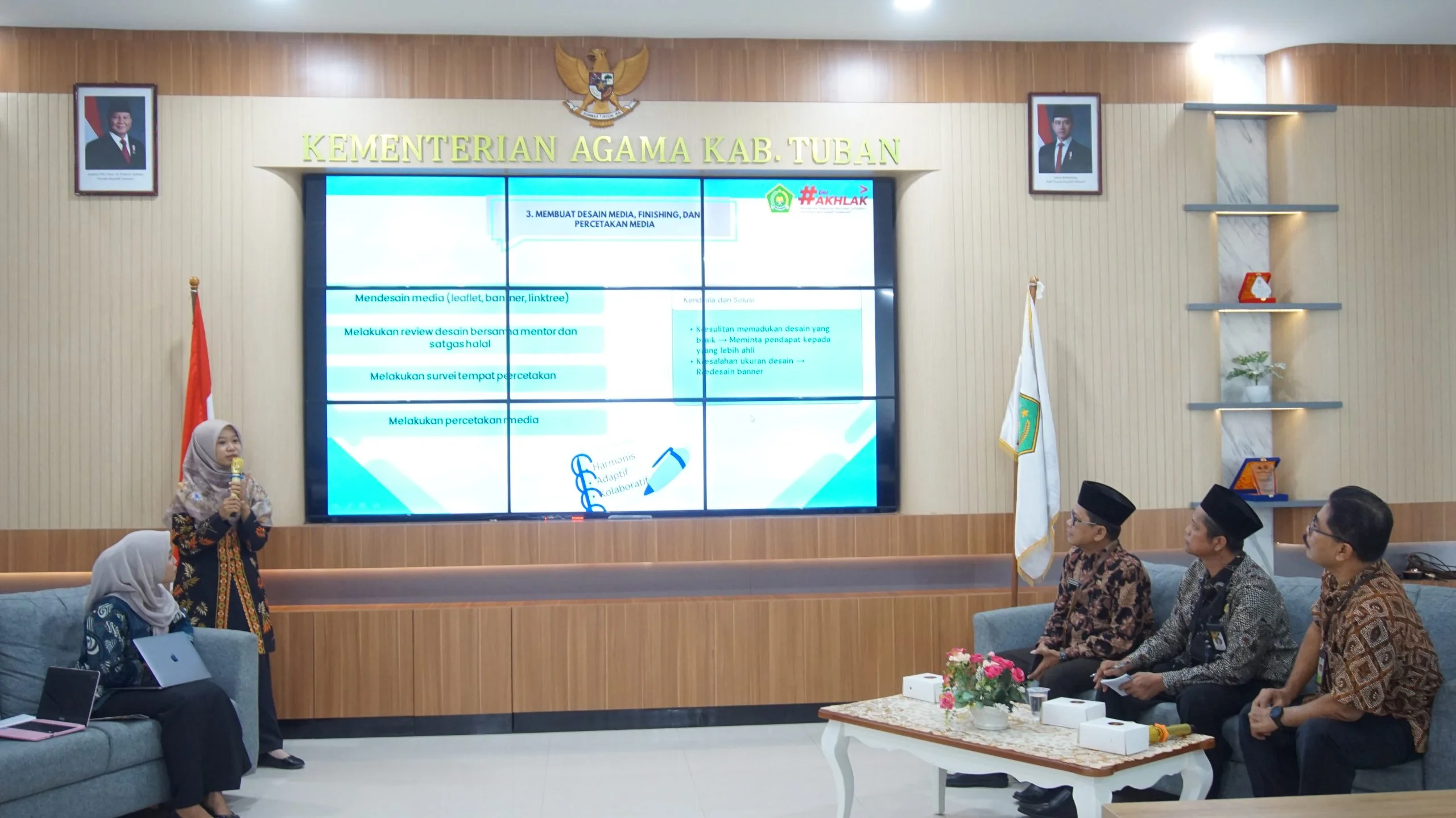 Presentasi Laporan Hasil Aktualisasi Latsar 2 CPNS Kemenag Tuban