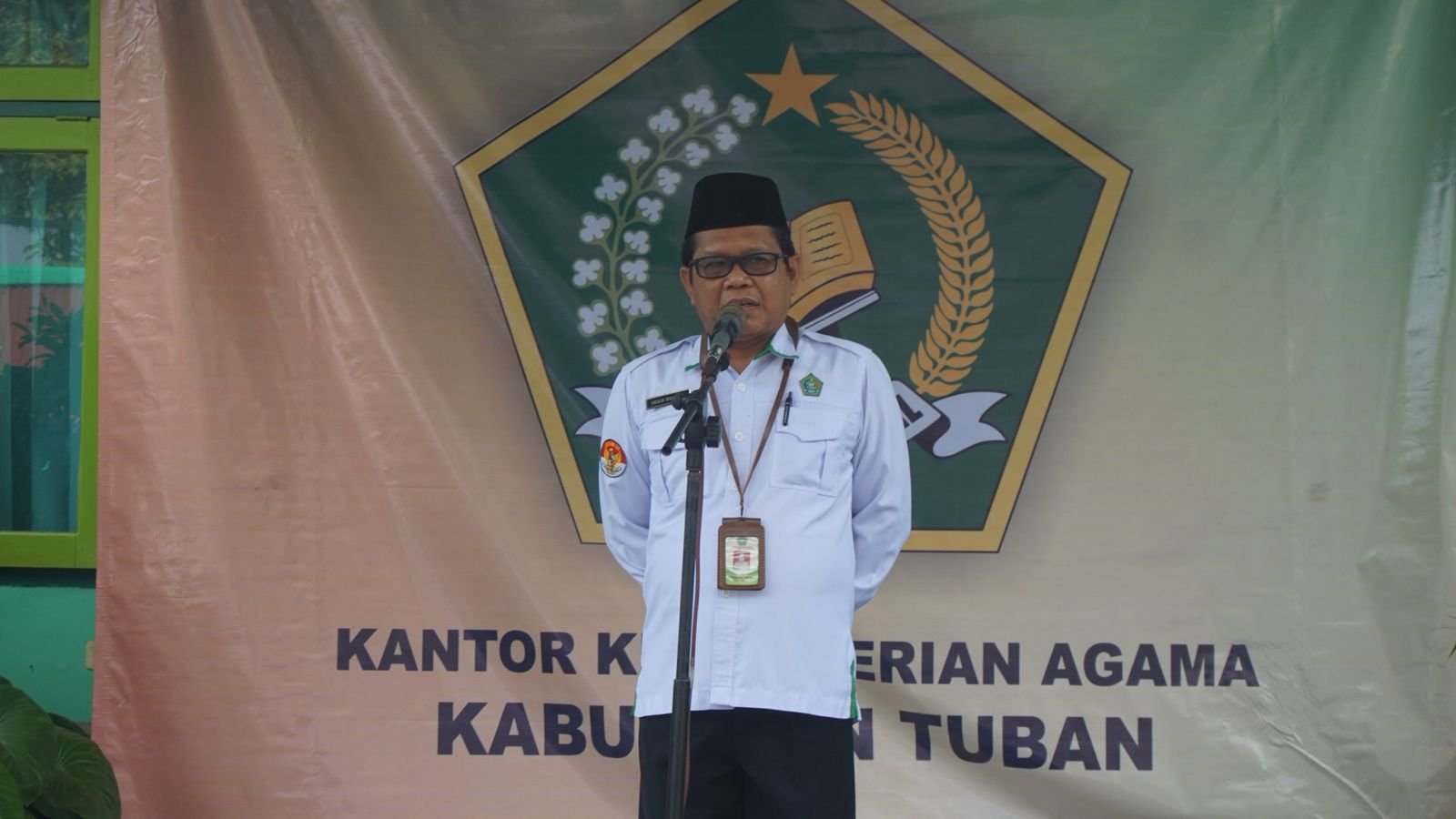 ASN Kemenag Tuban Ikuti Apel Senin, Pembina Apel Bahas Aturan Pendirian Pesantren dan Imtihan Wathani