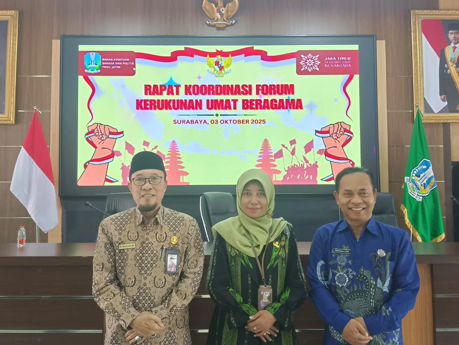 Kepala Kemenag Tuban Hadiri Rapat Koordinasi Kerukunan Umat Beragama Tahun 2025