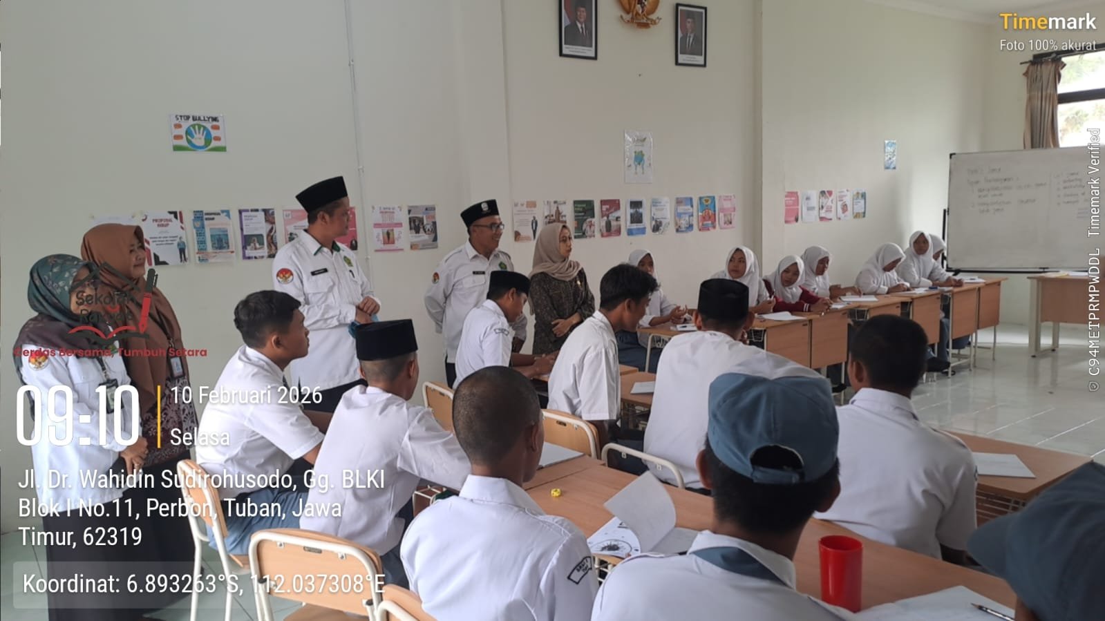 Sambangi Sekolah Rakyat Terintegrasi 18 di BLKI Tuban, Kasi PAIS Kemenag Tekankan Adaptasi Guru PAI