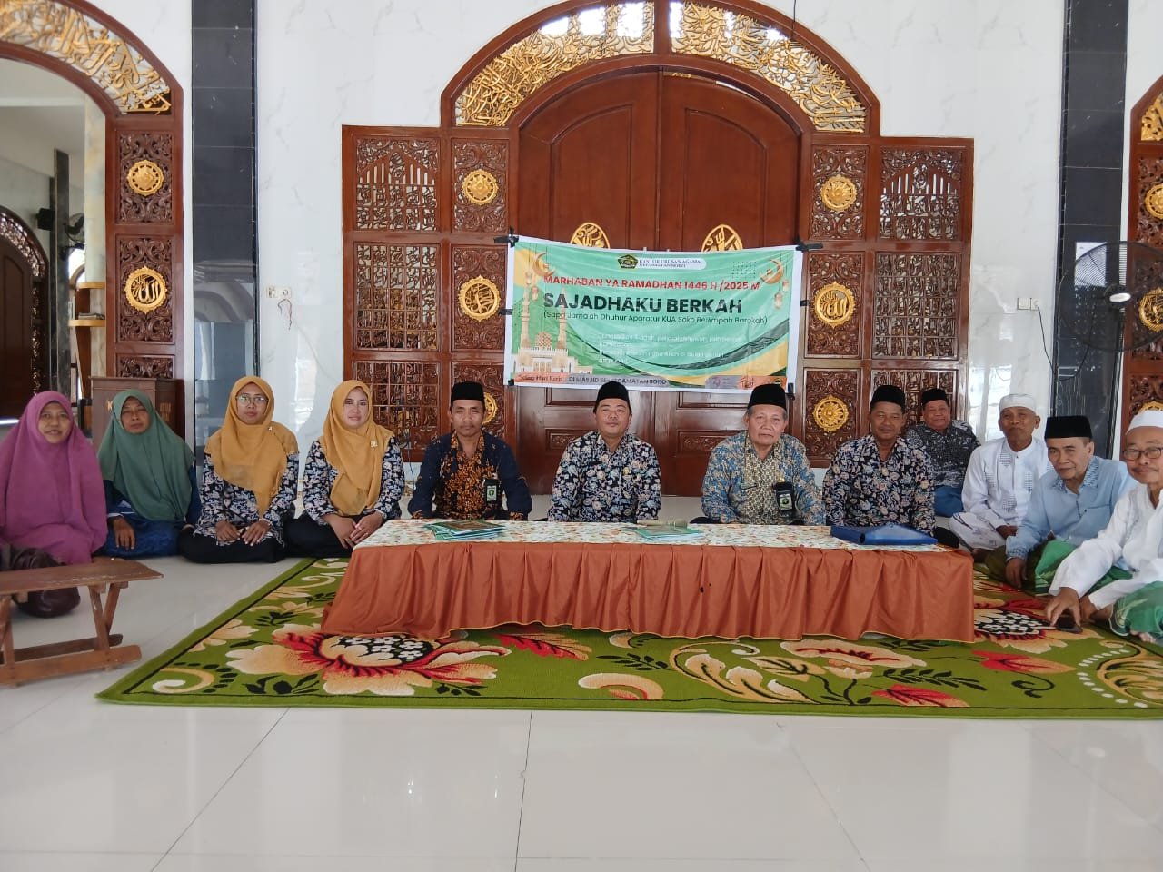 Sosialisasi Percepatan Sertifikat Tanah Wakaf di KUA Soko