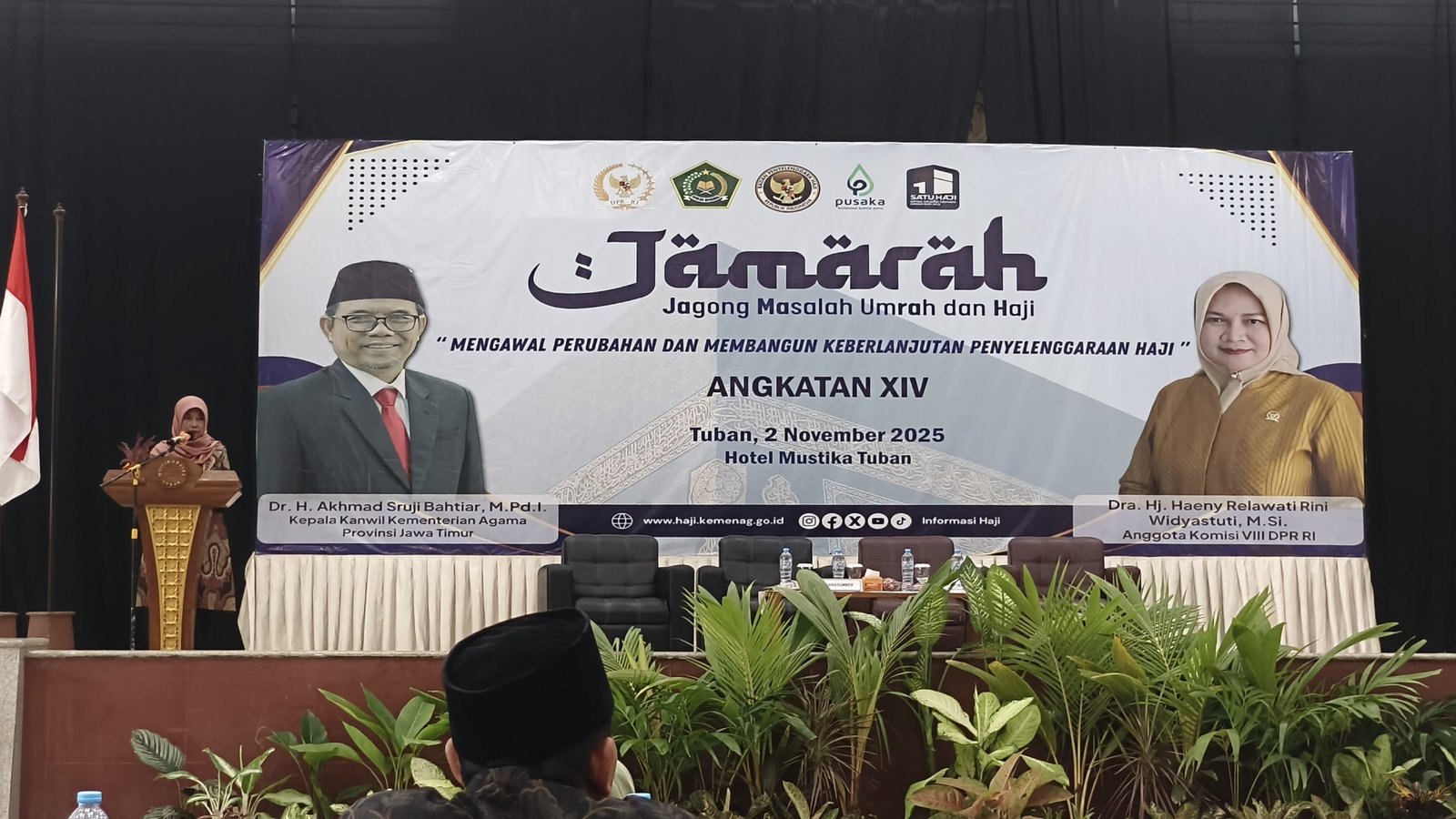 Jamarah (Jagong Masalah Umrah & Haji) Sinergi Program DPR dan Kemenag Kembali Sapa Warga Tuban