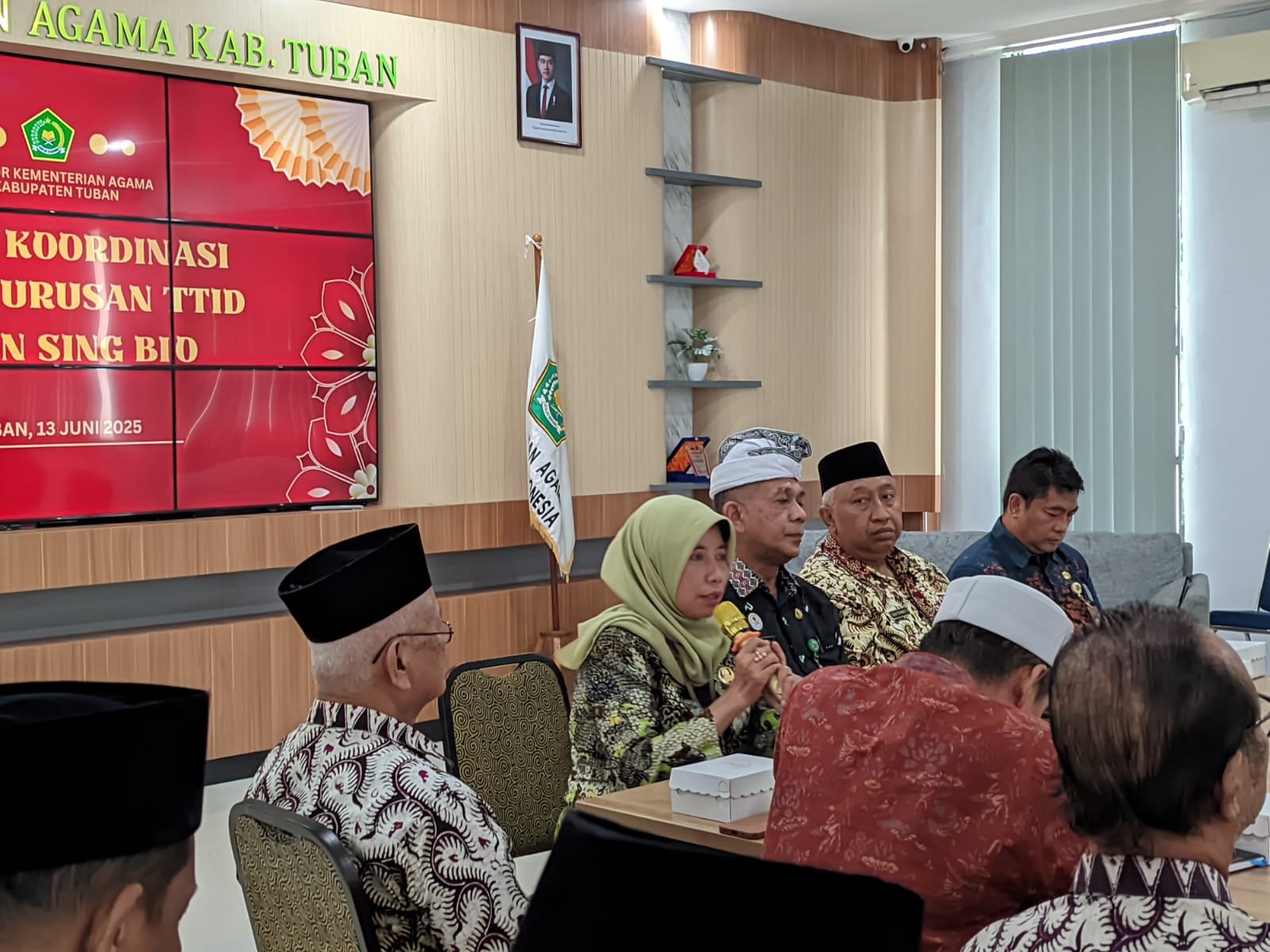 Kemenag Tuban Fasilitasi Rapat Koordinasi Kepengurusan TTID Kwan Sing Bio