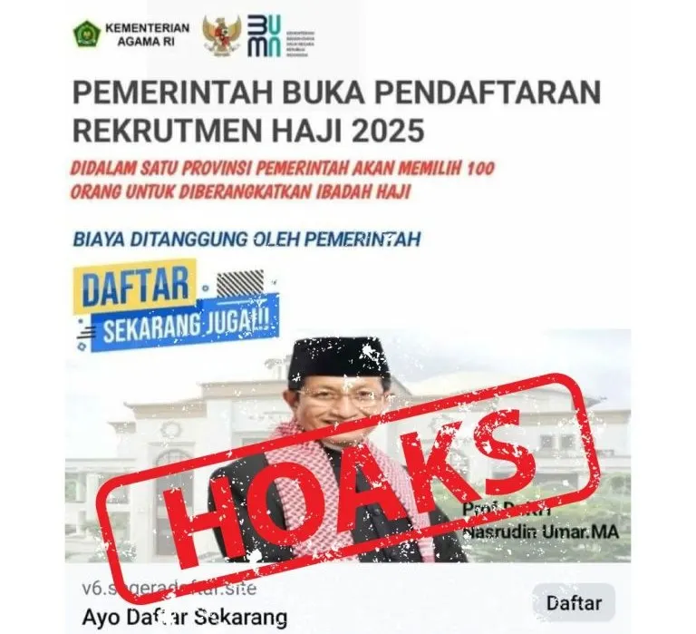 Marak Hoaks Loker Petugas Haji, Biro HKP: Waspada, Cek Infonya di Web dan Medsos Kemenag