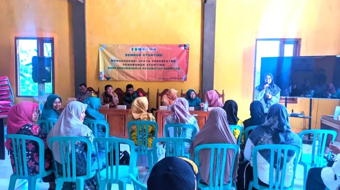 Penyuluh Agama Turut Sukseskan Rembuk Stunting di 14 Desa se-Kecamatan Bangilan