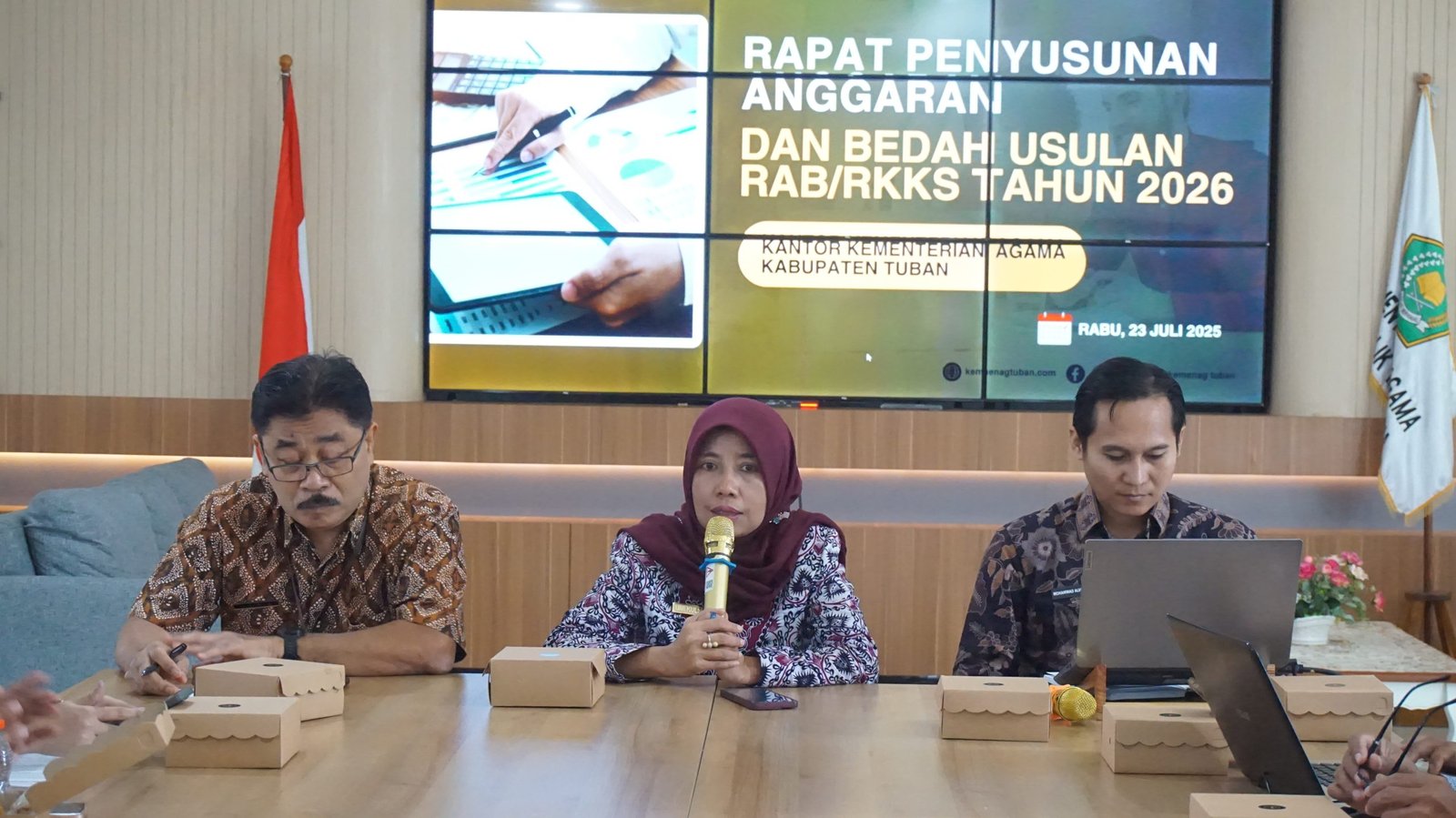 Kemenag Tuban Gelar Rapat Penyusunan Anggaran dan Bedah Usulan RAB/RKKS Tahun 2026