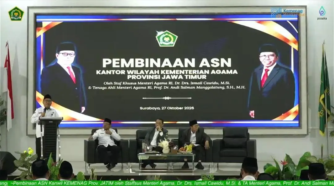 Kemenag Tuban dan KUA Jenu Jadi Sorotan, Prestasi Tata Kelola Keuangan dan Layanan Wakaf Diapresiasi di Forum Pembinaan ASN