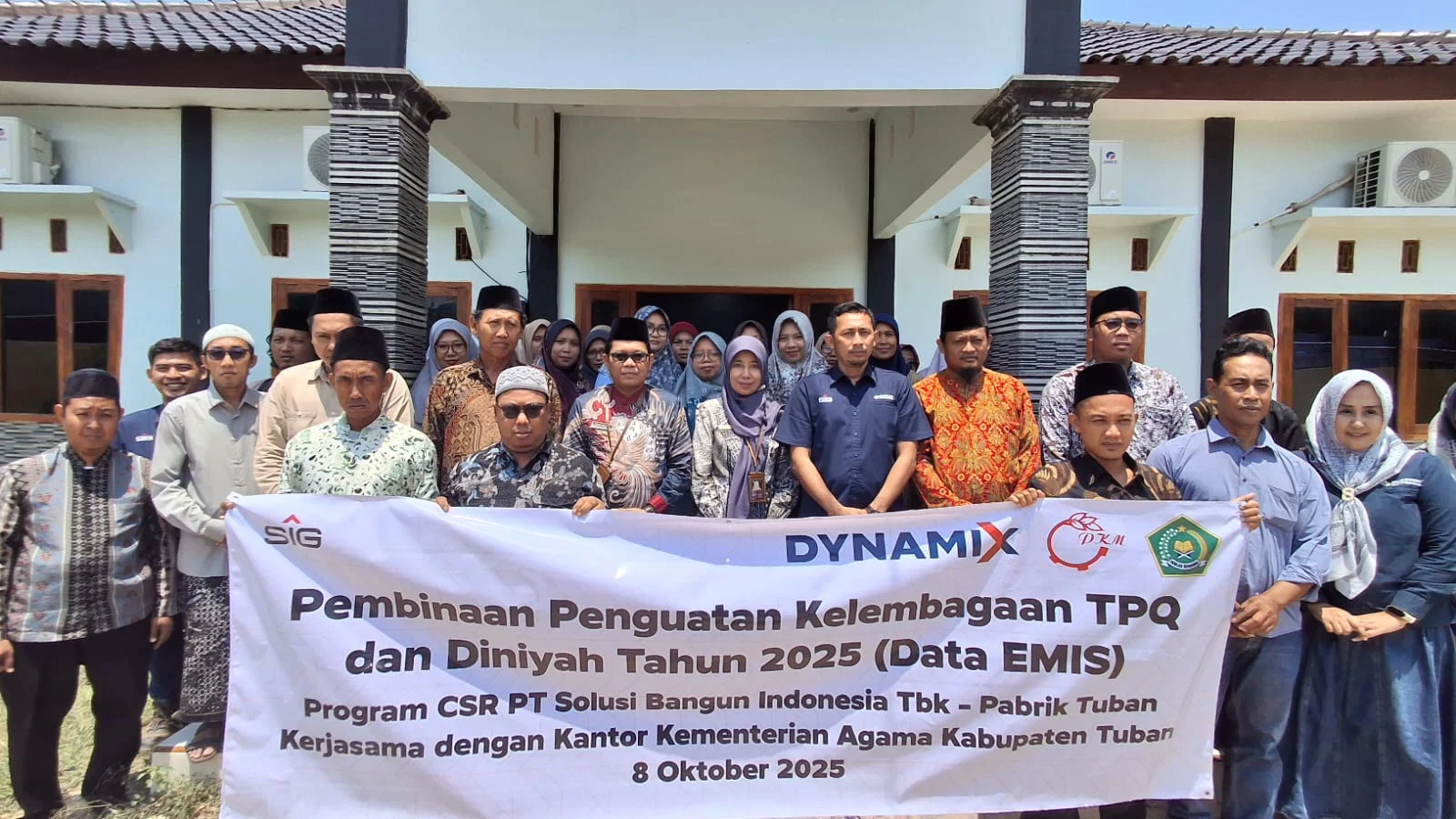 Bersama PT SBI, Kemenag Tuban Gelar Pembinaan Kelembagaan TPQ dan Diniyah
