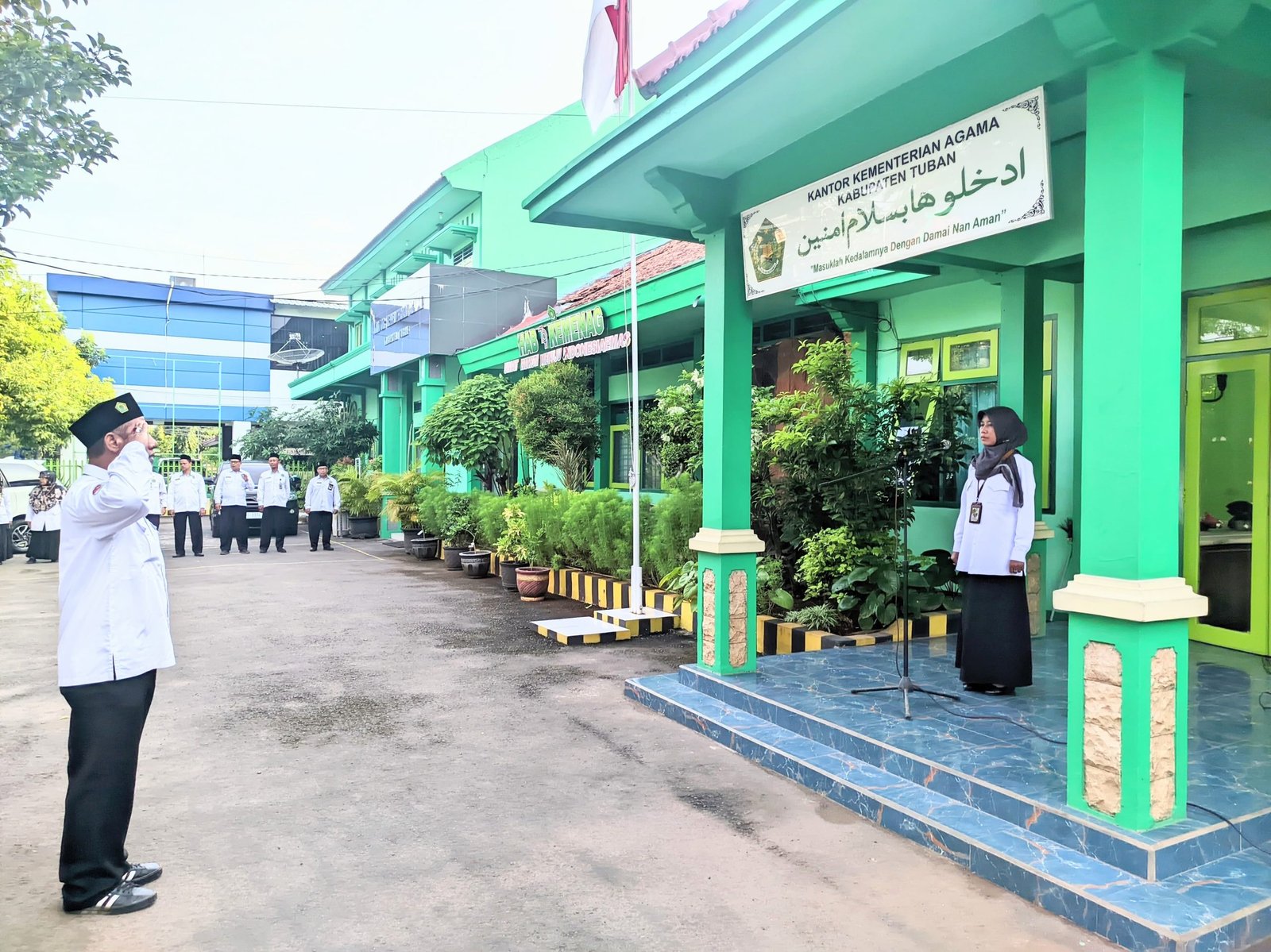 Kepala Kemenag Tuban Pimpin Apel Senin, ini Pesannya