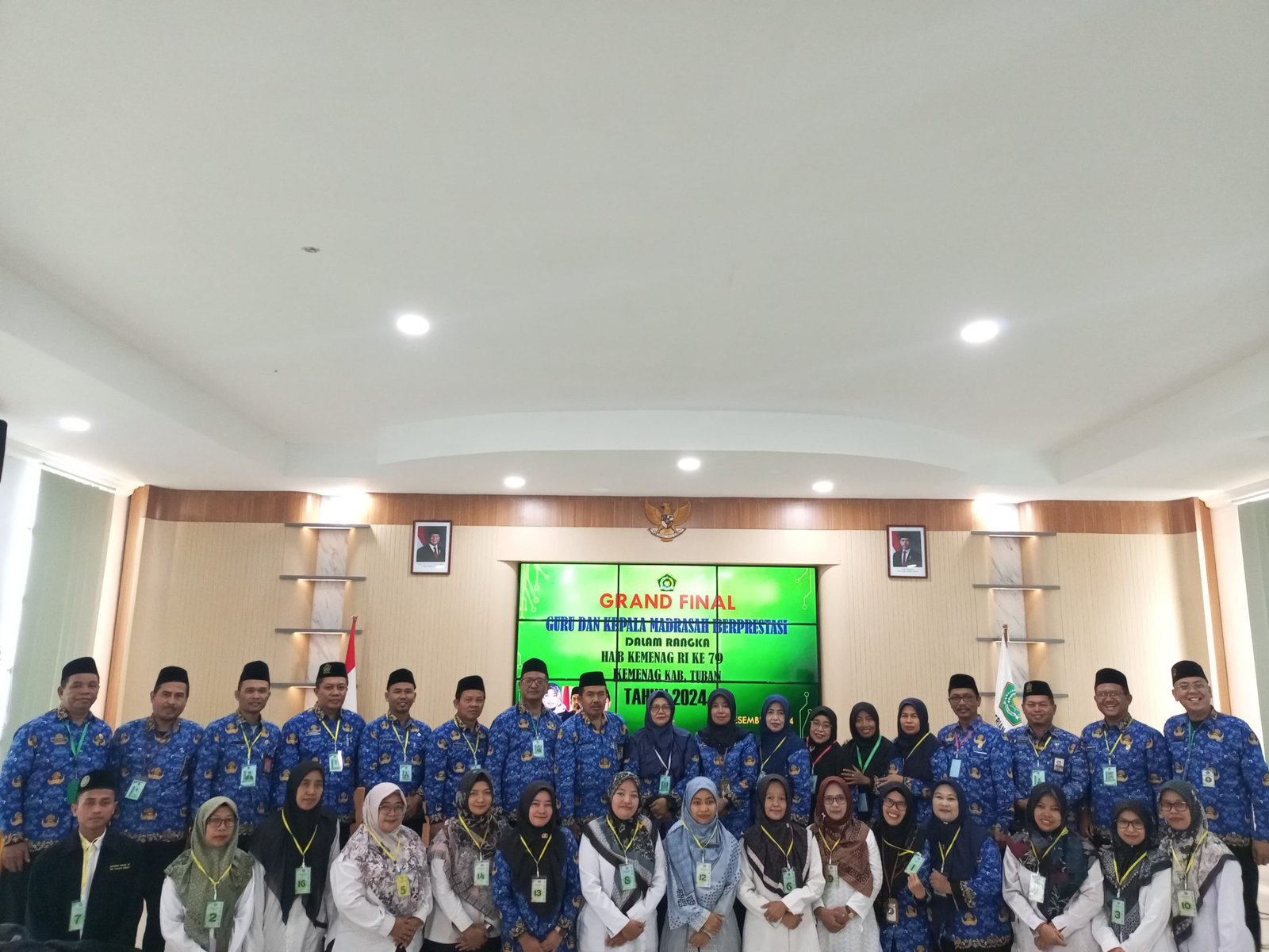 Grand Final Guru dan Kepala Madrasah Berprestasi Kemenag Kabupaten Tuban