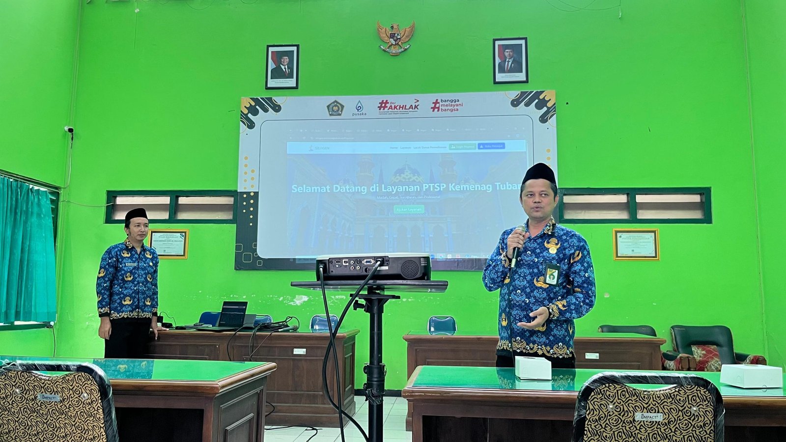Dua CPNS Subbag TU Paparkan Hasil Aktualisasi, Karya Diapresiasi dan Siap Diimplementasikan