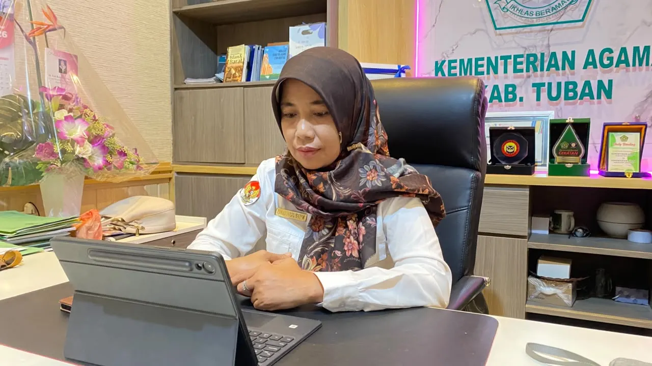 Kemenag Tuban Terhubung dalam Rakor Nasional “Breakfast Bersama” Bersama Menteri Agama