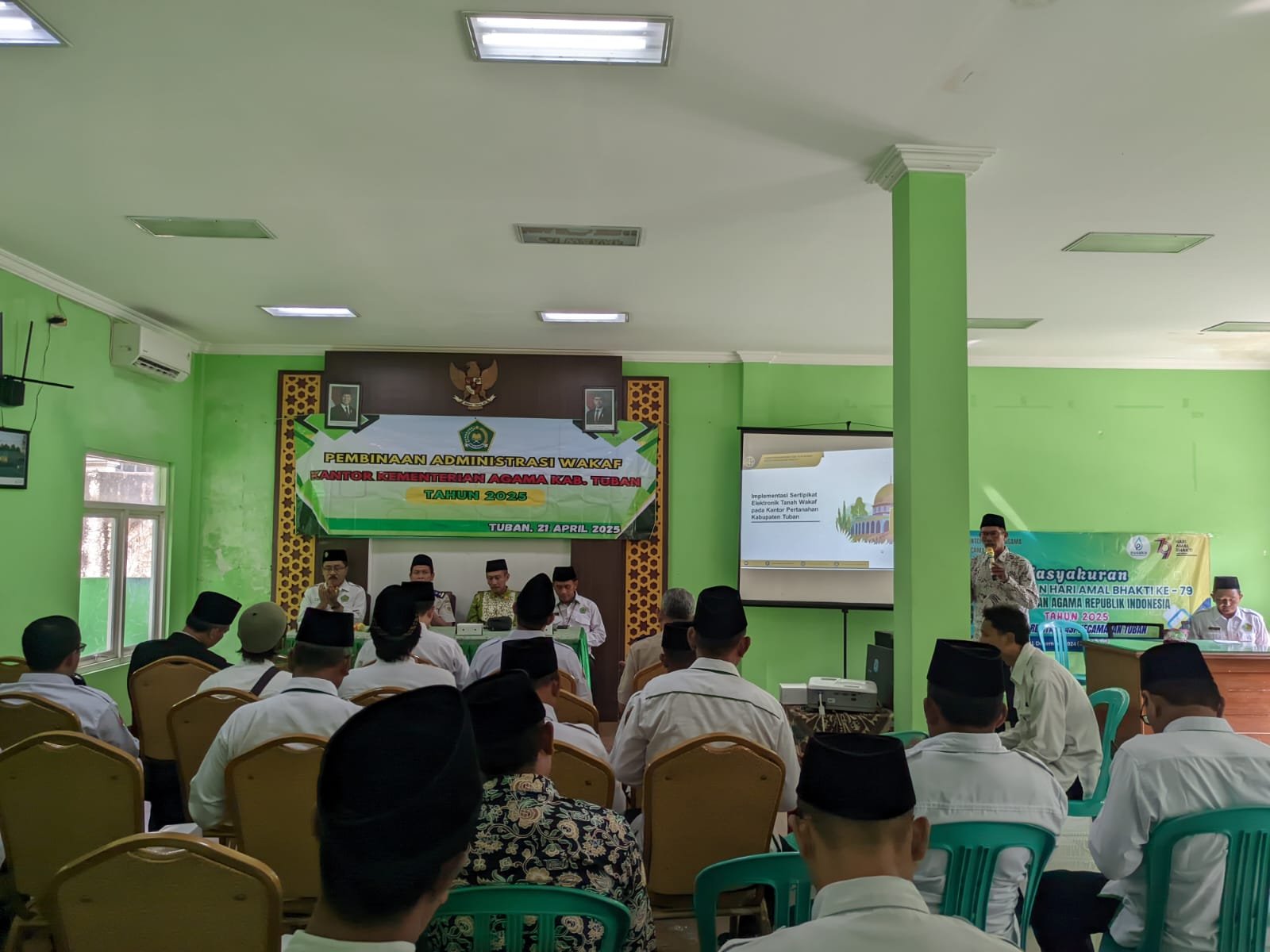 Kemenag Tuban Pelopori Giat Pembinaan Administrasi Wakaf
