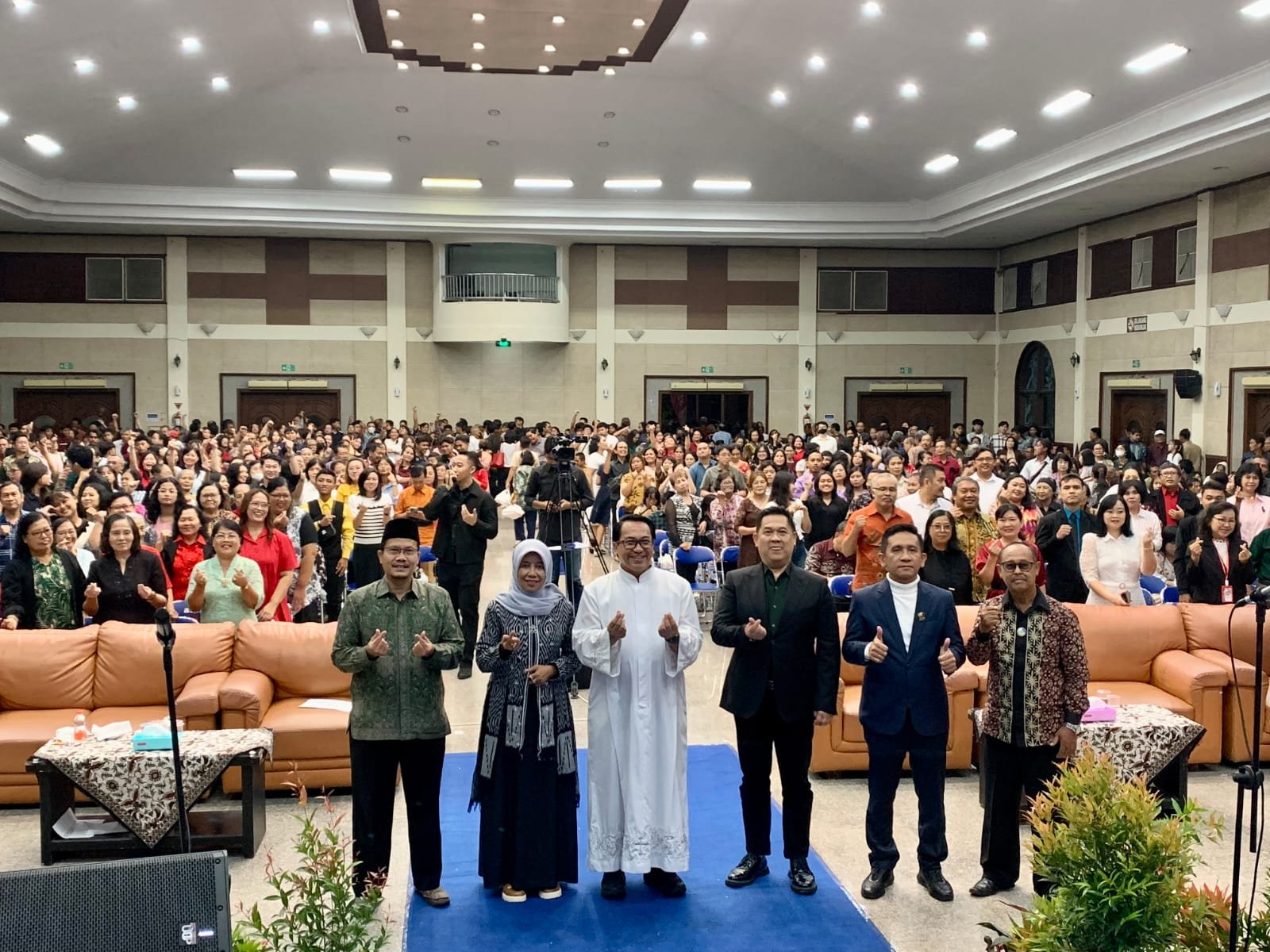 Perayaan Natal Bersama Umat Kristen & Katolik Kabupaten Tuban, Ini Pesan Kepala Kemenag