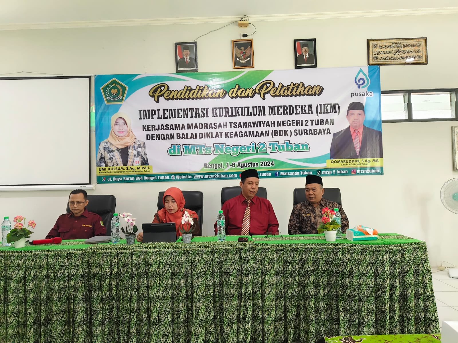 Tingkatkan Kompetensi Guru, MTs Negeri 2 Tuban Gandeng BDK Surabaya
