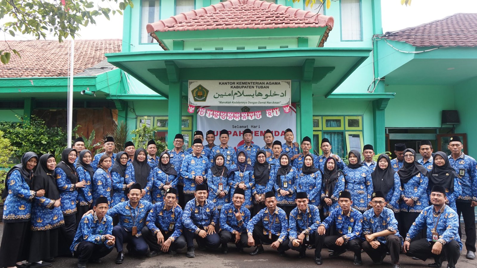 Kemenag Tuban Peringati Hari Sumpah Pemuda ke-97 dengan Upacara Khidmat