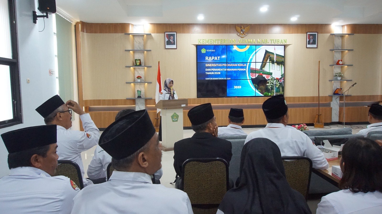 Kakankemenag Tuban Buka Rapat Sinergitas Program Kerja dan Penandatanganan Perkin 2026