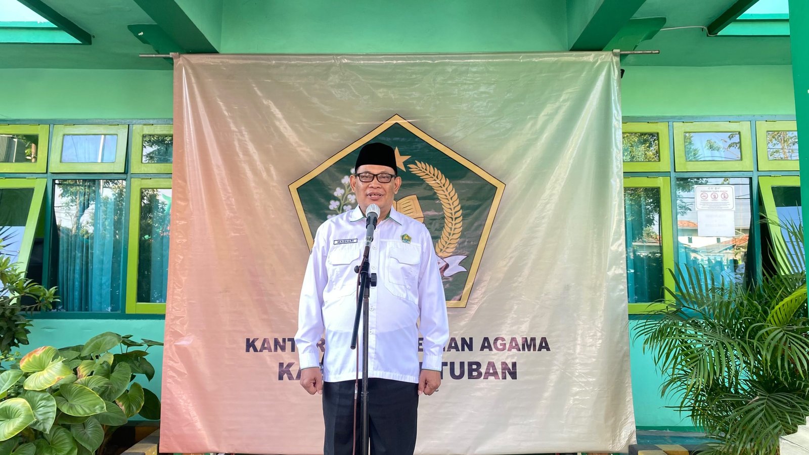 Apel Senin Kemenag Tuban: Kasi Bimas Islam Dorong Ekoteologi, Digitalisasi KUA, dan Sukseskan Indonesia Berkiblat